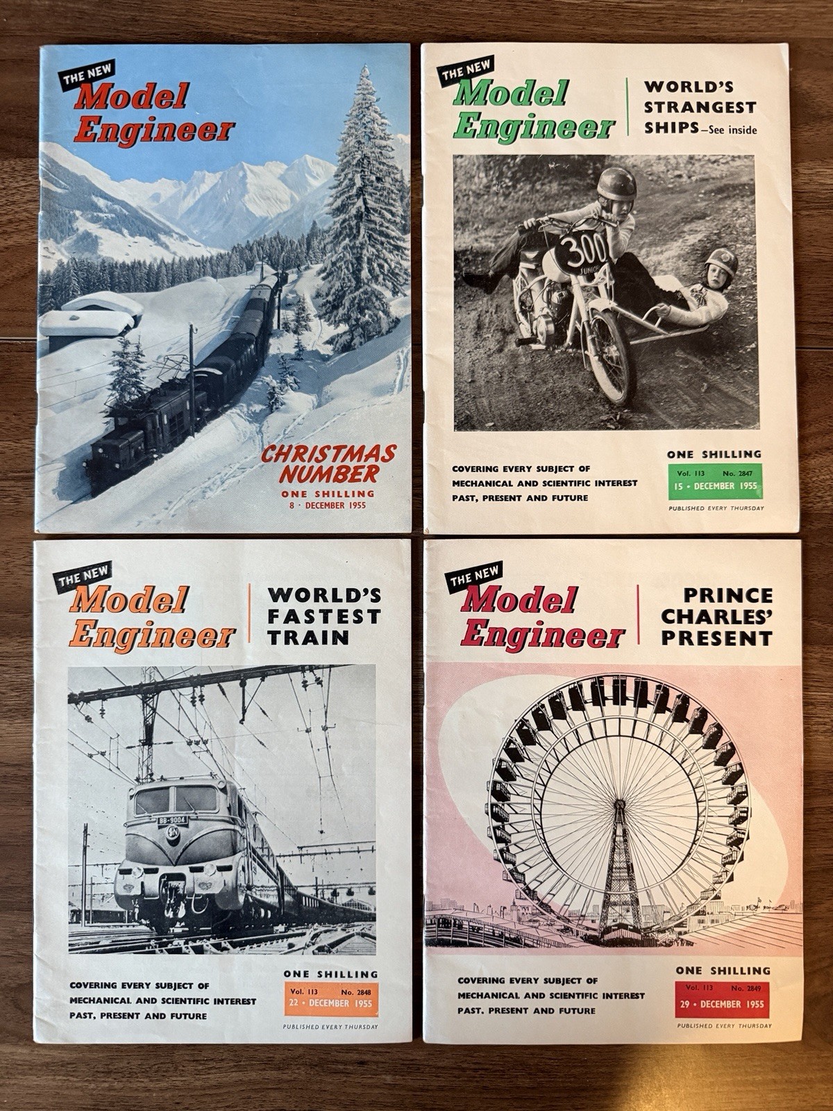 Model Engineer – British Magazine – 1955 – Lot of 52 Issues – Full Year
