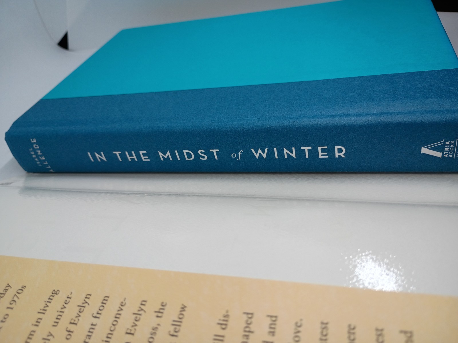 Isabel Allende IN THE MIDST OF WINTER 1st Edition 1st Printing SIGNED
