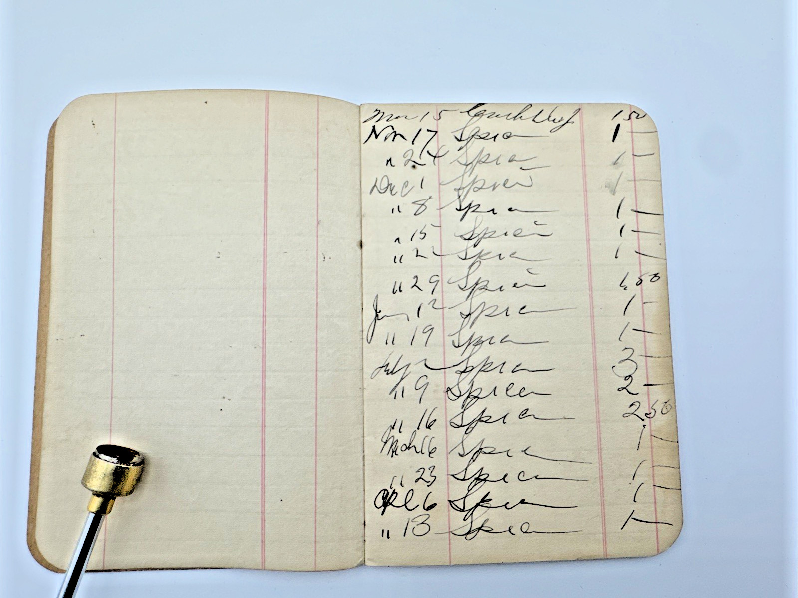 Baltimore MD HECHT BROS. & CO. 1909 Personal Store Ledger Book Antique