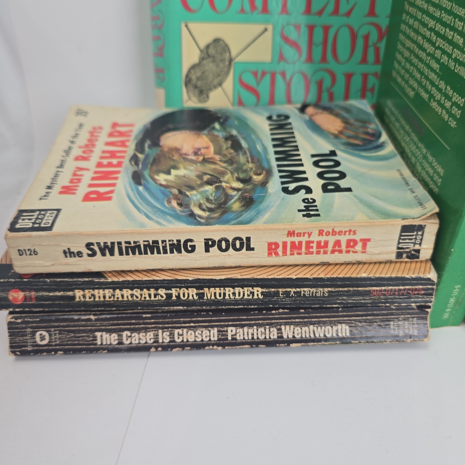 Lot of 14 Books Agatha Christie Vtg PB Books 1970’s Detective Murder Mysteries