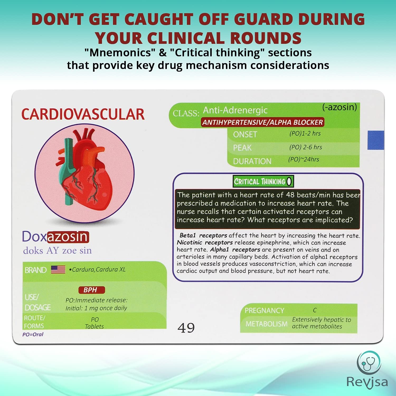 300 Drug Pharmacology Flashcards – Study Guide for NCLEX, Nursing, Pharmacy & Me