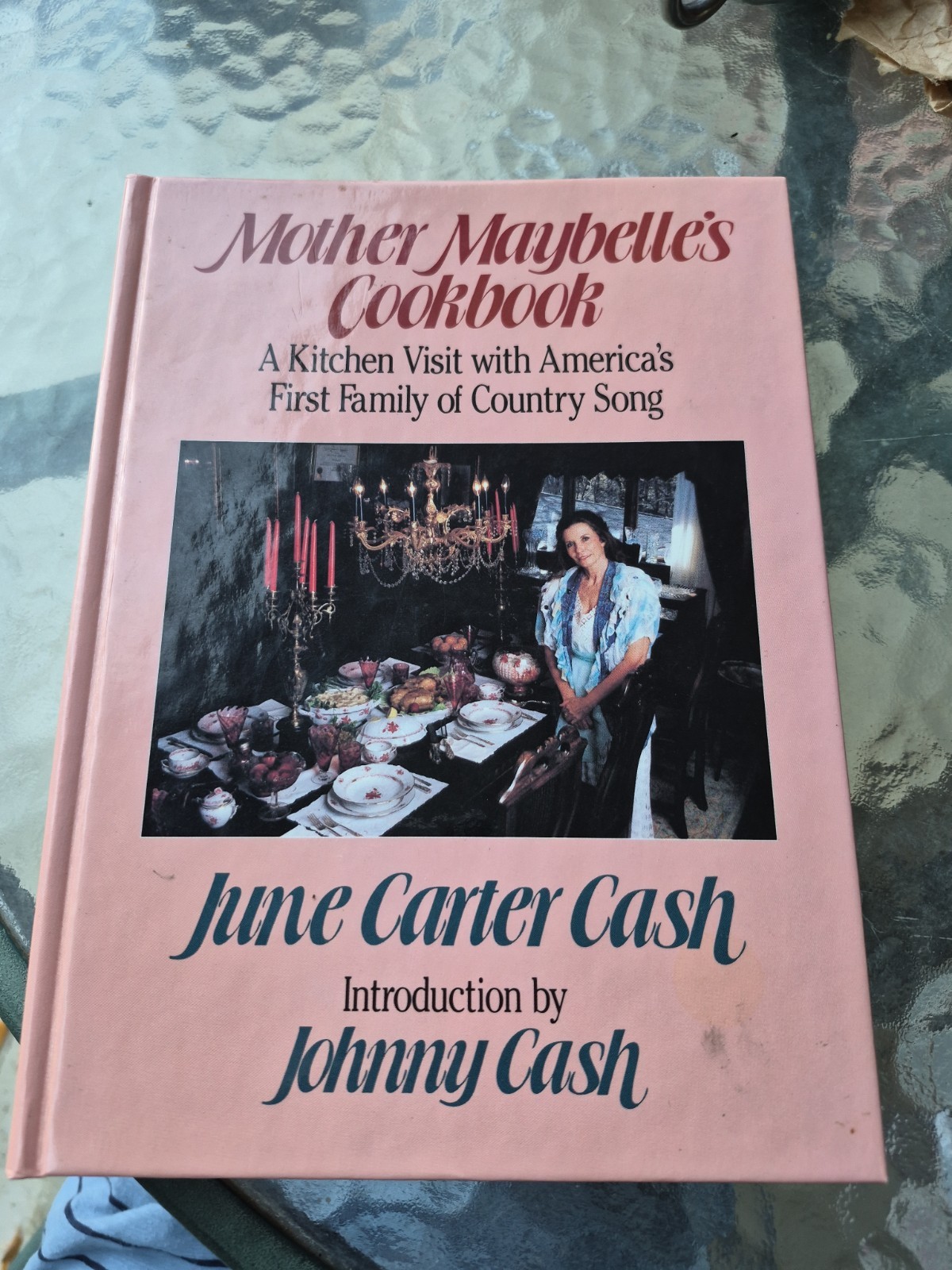 Mother Maybelle’s Cookbook Signed By June Carter Cash to Joan 1989 VGUC
