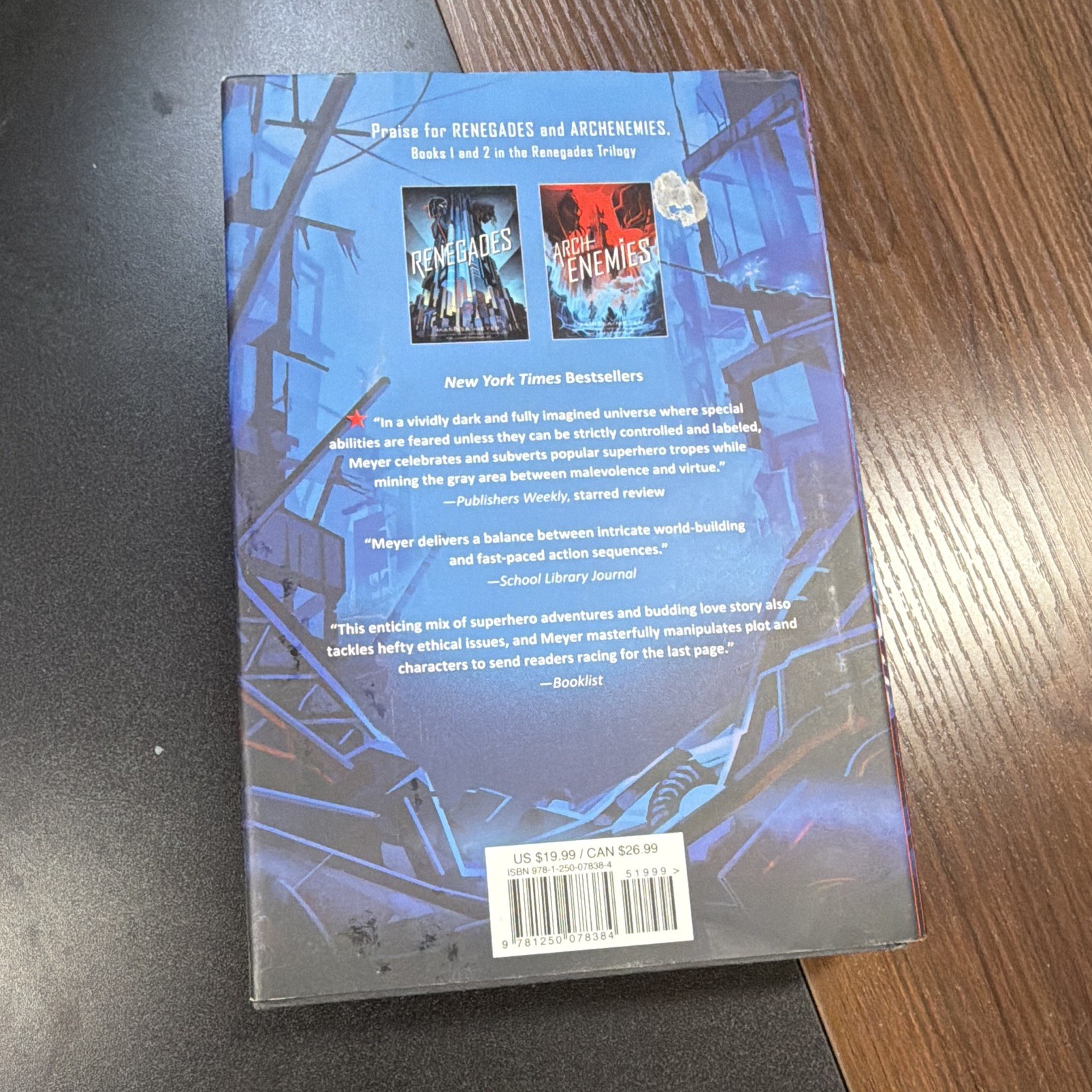 Marissa Meyer Supernova (2019 Hardcover) Renegades Ser YA Sci-Fi Feiwel