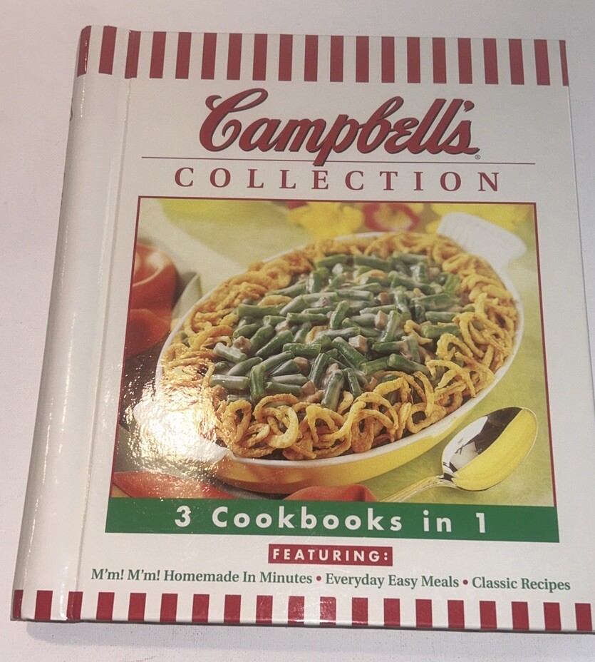 Campbell’s Collection 3 In 1 Cookbook 288 Pages Recipes Soups Slow Cooker
