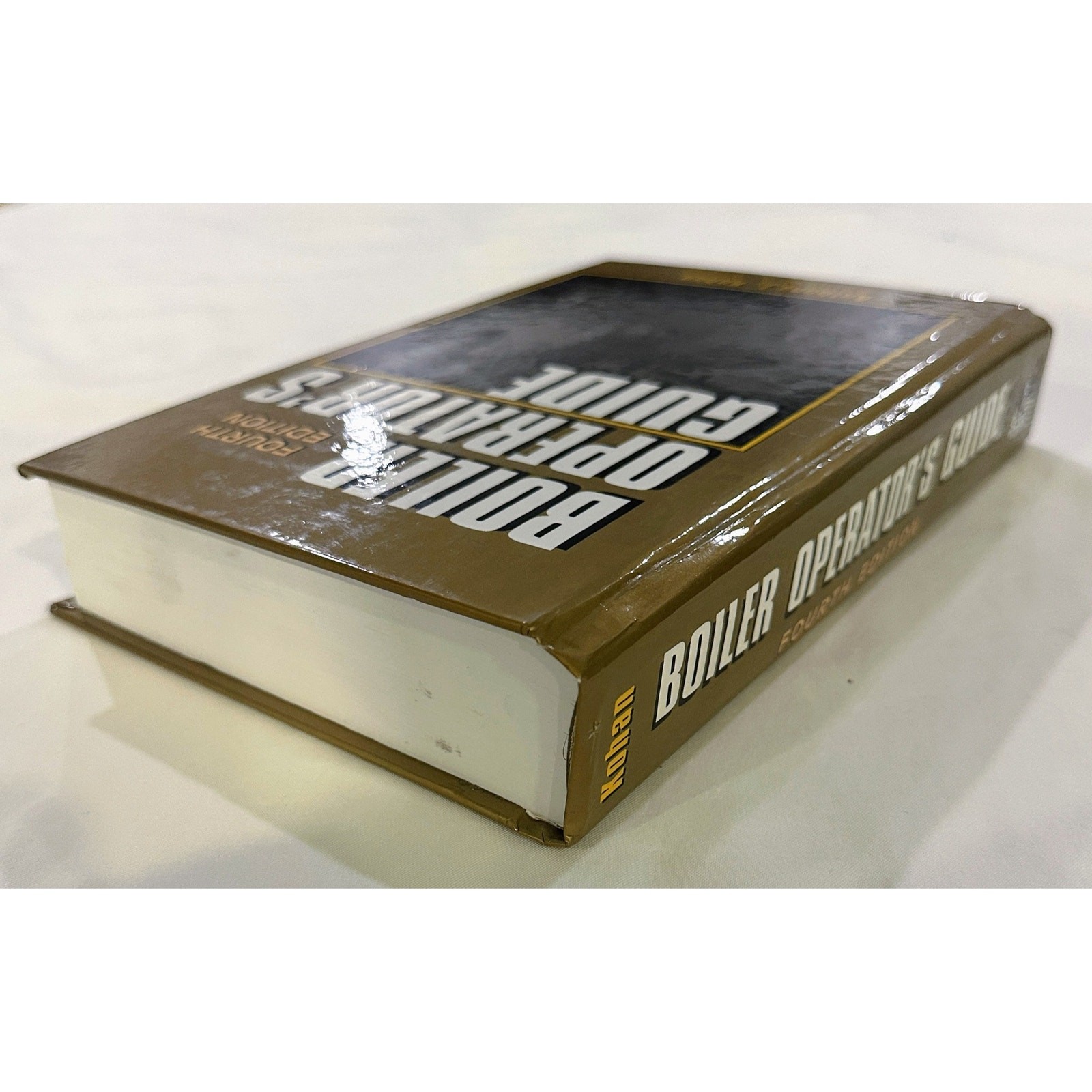 Boiler Operator’s Guide 4th Edition-Anthony L. Kohan-Hardcover-Like New