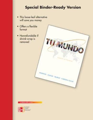 Looseleaf for Tu mundo – Loose Leaf By Andrade, Magdalena – VERY GOOD
