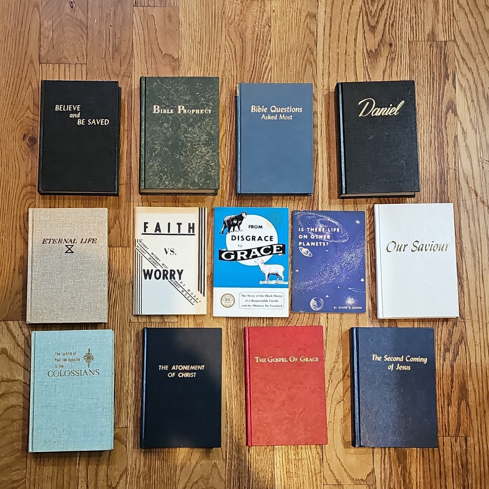 ​Lot of 13 Oliver B. Greene / The Gospel Hour Inc. Theology Books & Booklets