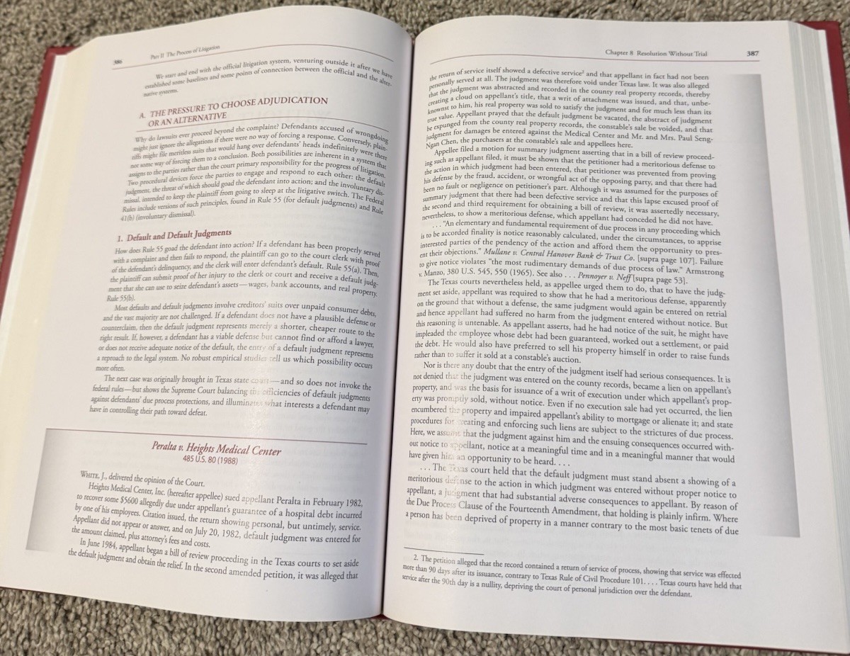 Civil Procedure (11th edition) Yeazell, Schwartz, Carroll (NO ACCESS CODE)