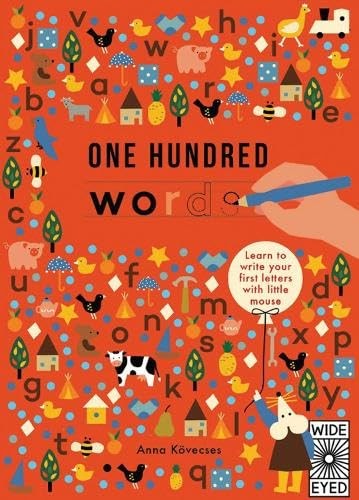 One Hundred Words: Learn to write your first letters with little mouse