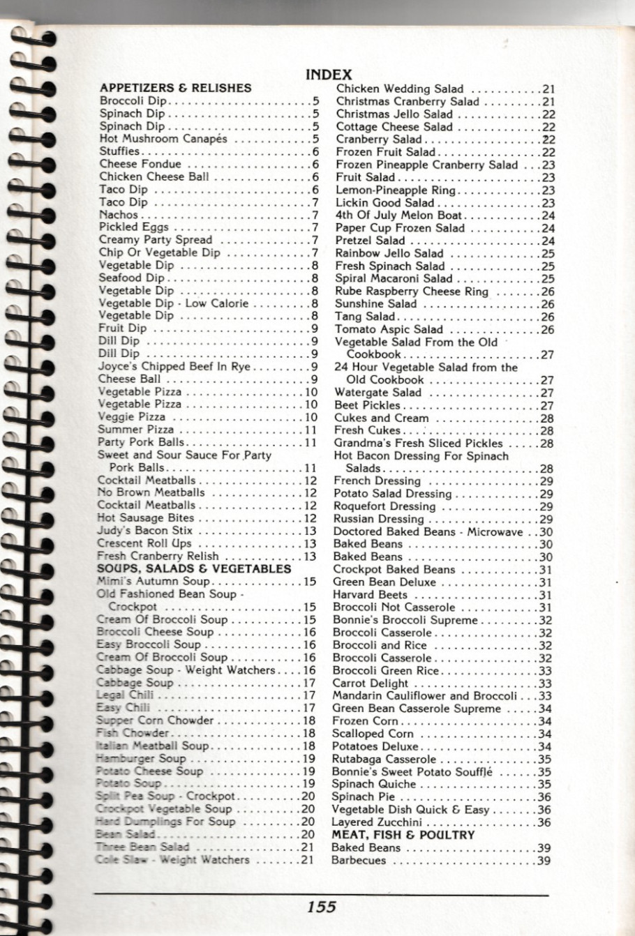 CHRIST THE KING LUTHERAN CHURCH OUR FAVORITES Escanaba, MI Cookbook 158 pages