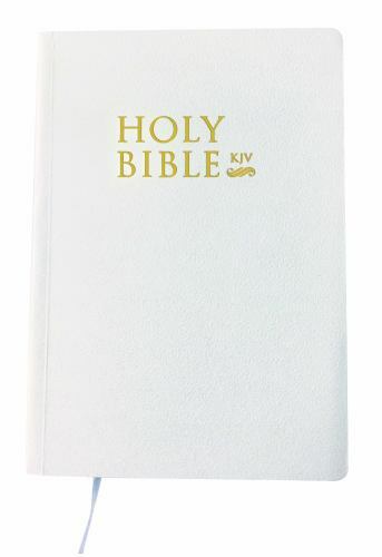 The Holy Bible King James Version white cover