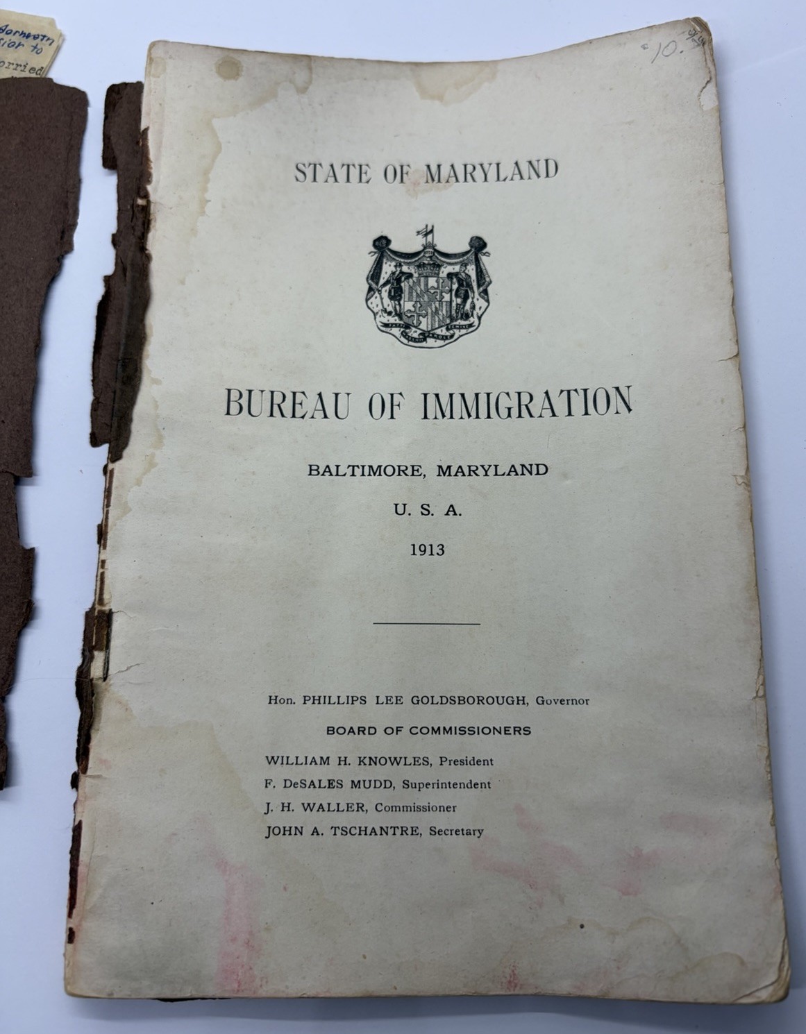 RARE 1913 Book MARYLAND: Its Lands, Products & Industries Ideal.. Antique