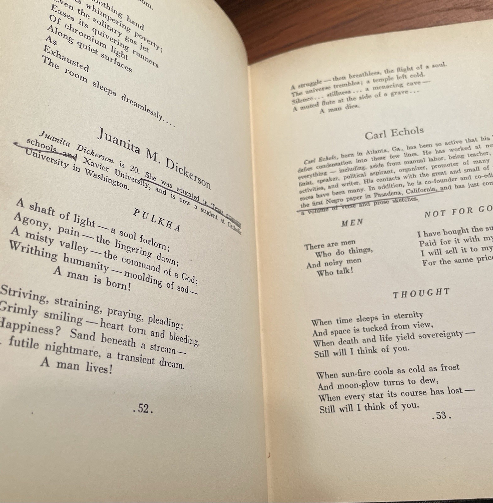 Negro Voices edited Beatrice Murphy RARE 1938 Pre-Civil Rights Poetry Anthology