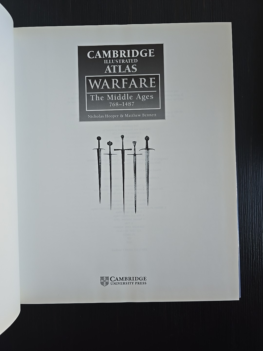 Cambridge Illustrated Atlas- Warfare, The Middle Ages 768- 1487