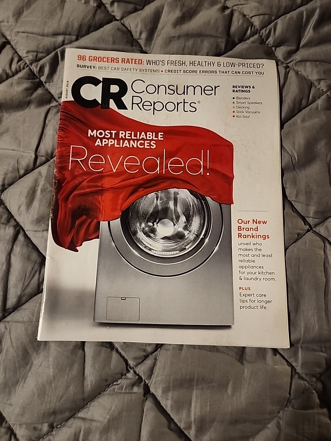 Consumer Reports Magazines- Lot Of 4 – Dec 20, May 20, Feb 21, Aug 18