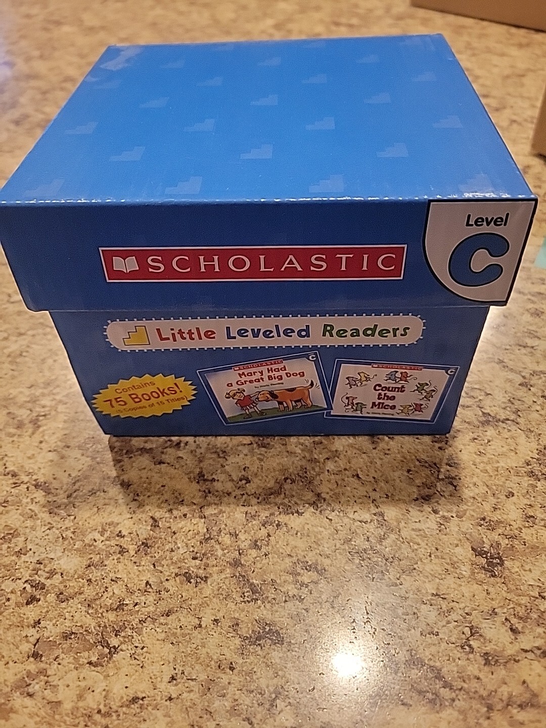 Little Leveled Readers Level C Box Set, Scholastic 75 Books (15 Sets Of 5 Books)