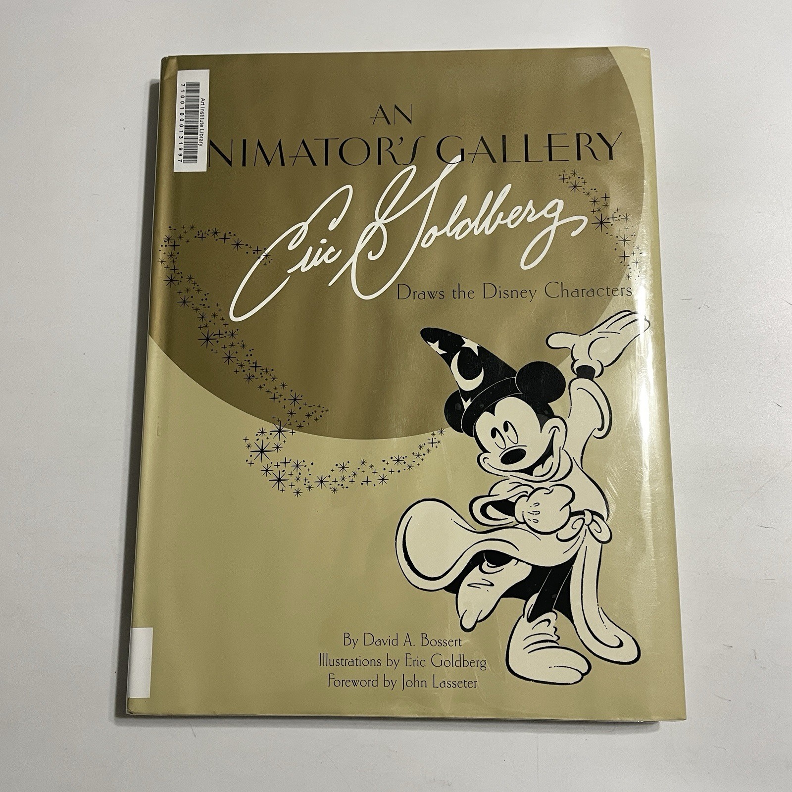 Animator’s Gallery Eric Goldberg Draw Disney Characters David Bossert EX Library