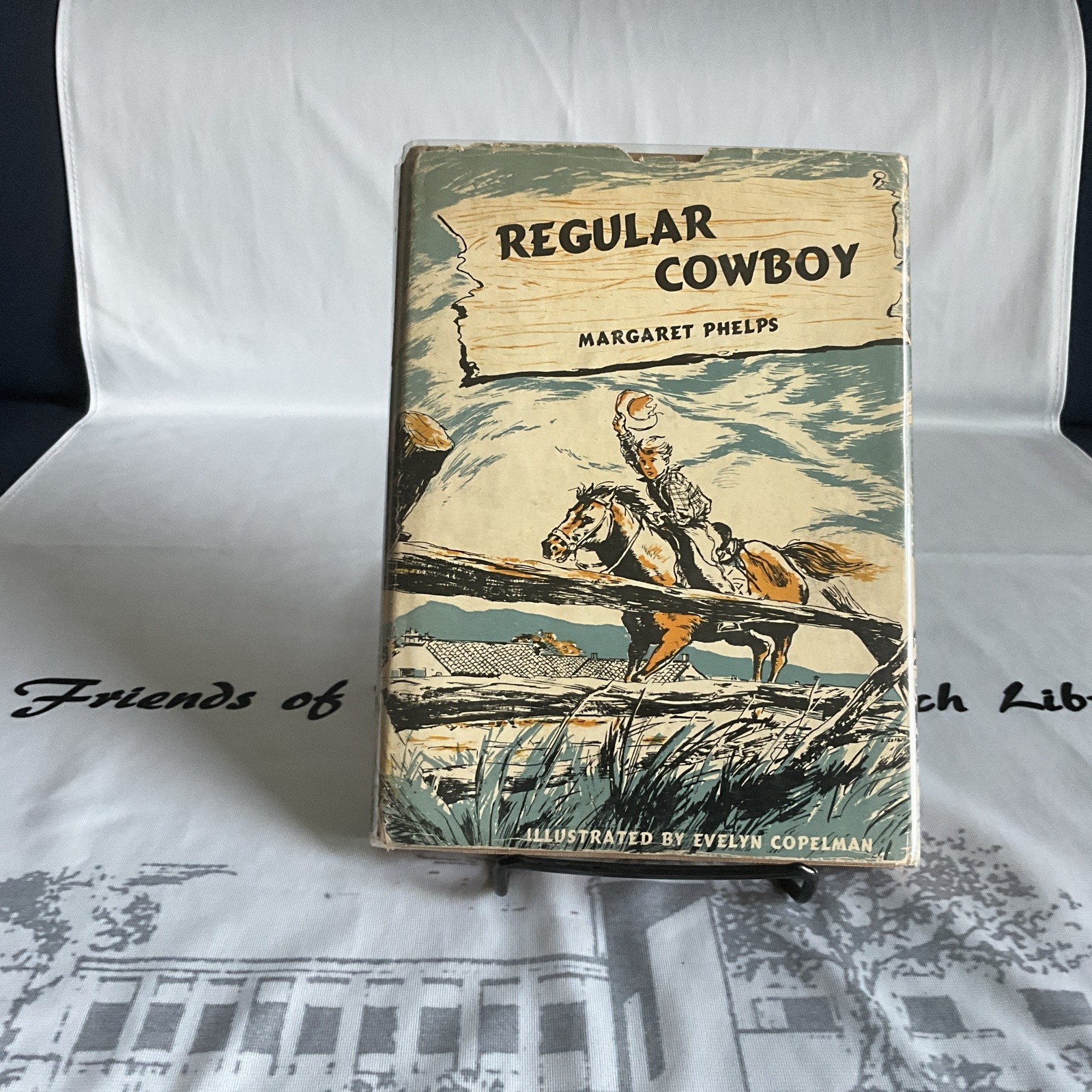 Regular Cowboy Margaret Phelps Vintage 1948 AZ Cattlemen Country Western HB Book