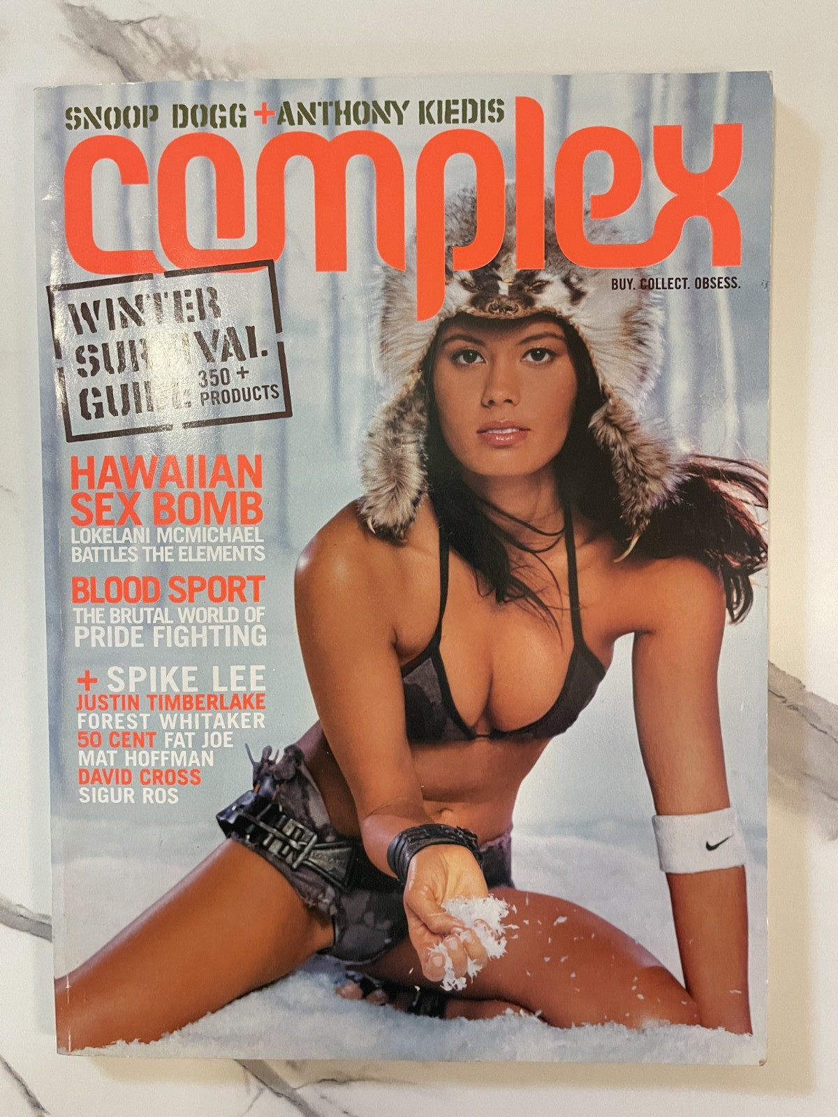 Rare Complex Magazine Snoop Dogg / Anthony Kiedis