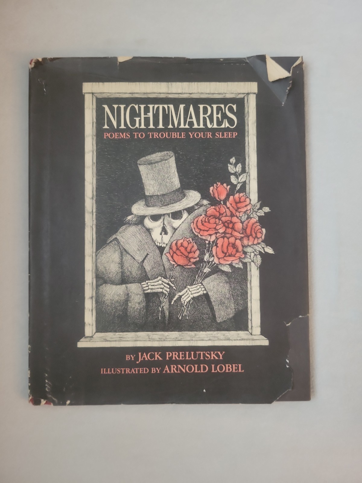 SIGNED NIGHTMARES Poems to Trouble Your Sleep Jack Prelutsky Arnold Lobel 1976