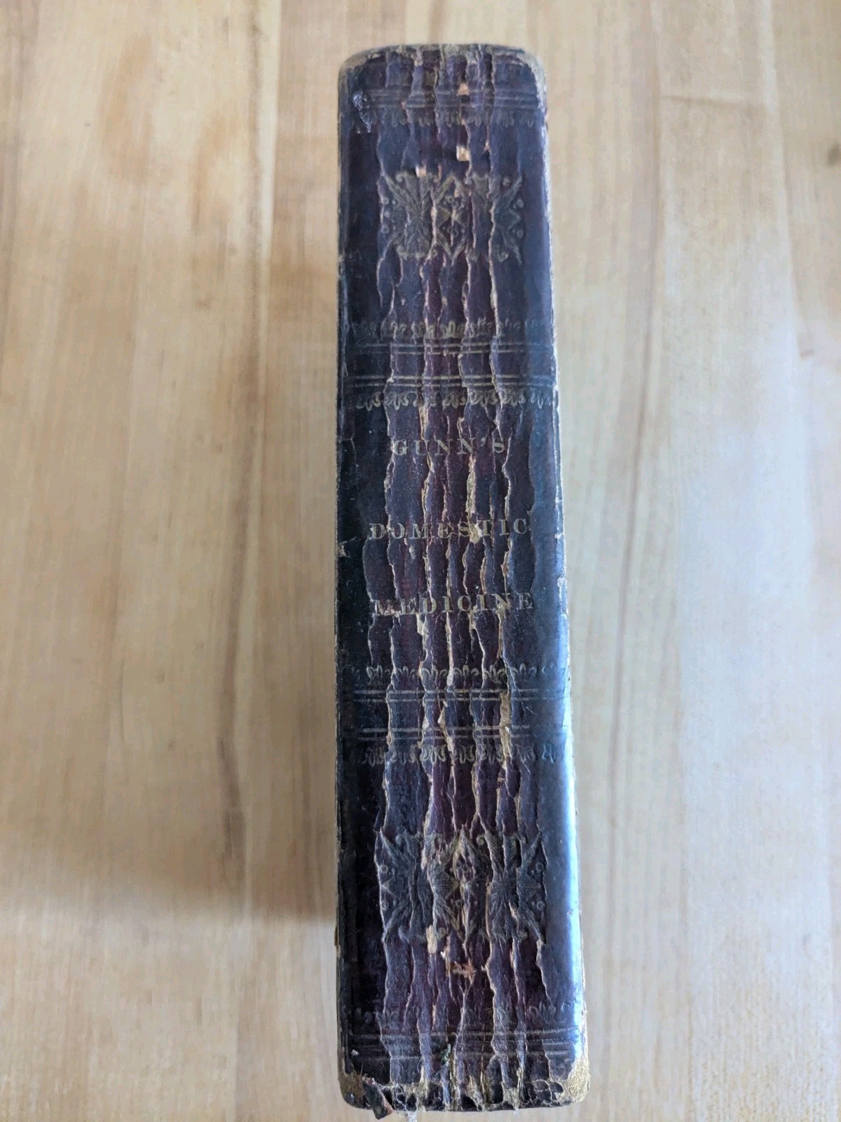 1834 Antique Medical Book Gunn’s Domestic Medicine Second Edition