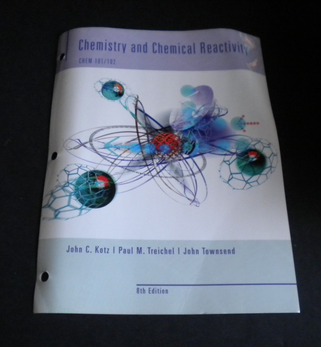 ^Chemistry and Chemical Reactivity by Kotz (Looseleaf-Sheets only)