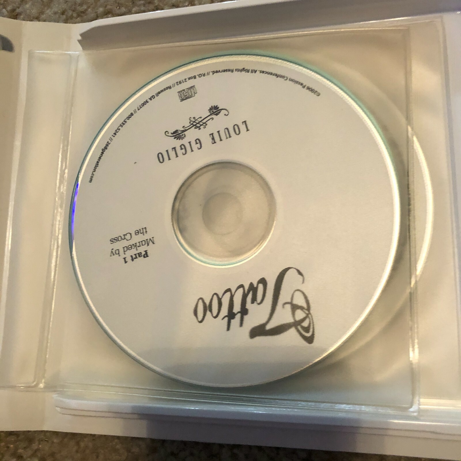 Louie Giglio TATTOO A 3-Part DVD Set – Passion Talk Series – Christian