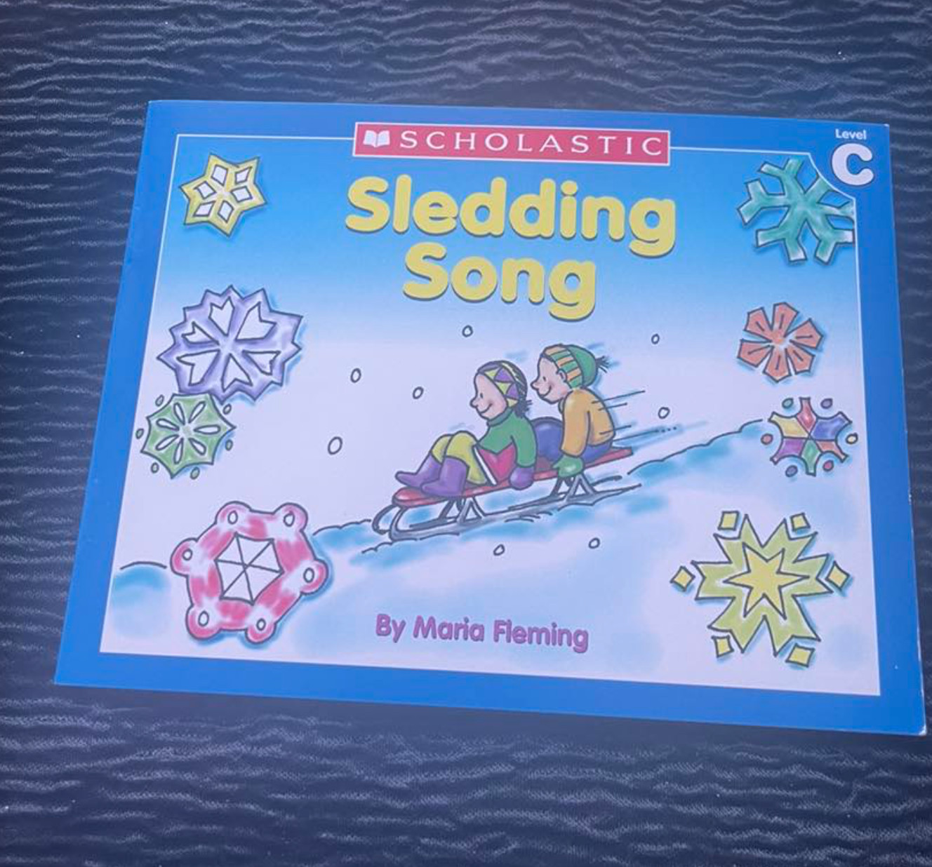 Sledding Song Paperback Maria Fleming GOOD 2003 Kids Scholastic Level