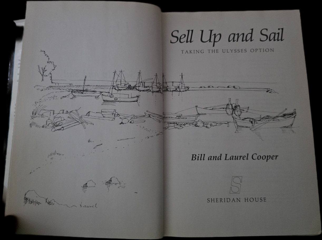 Vintage Lot of 5 Sailing Books Cruising Navigation Yacht Design