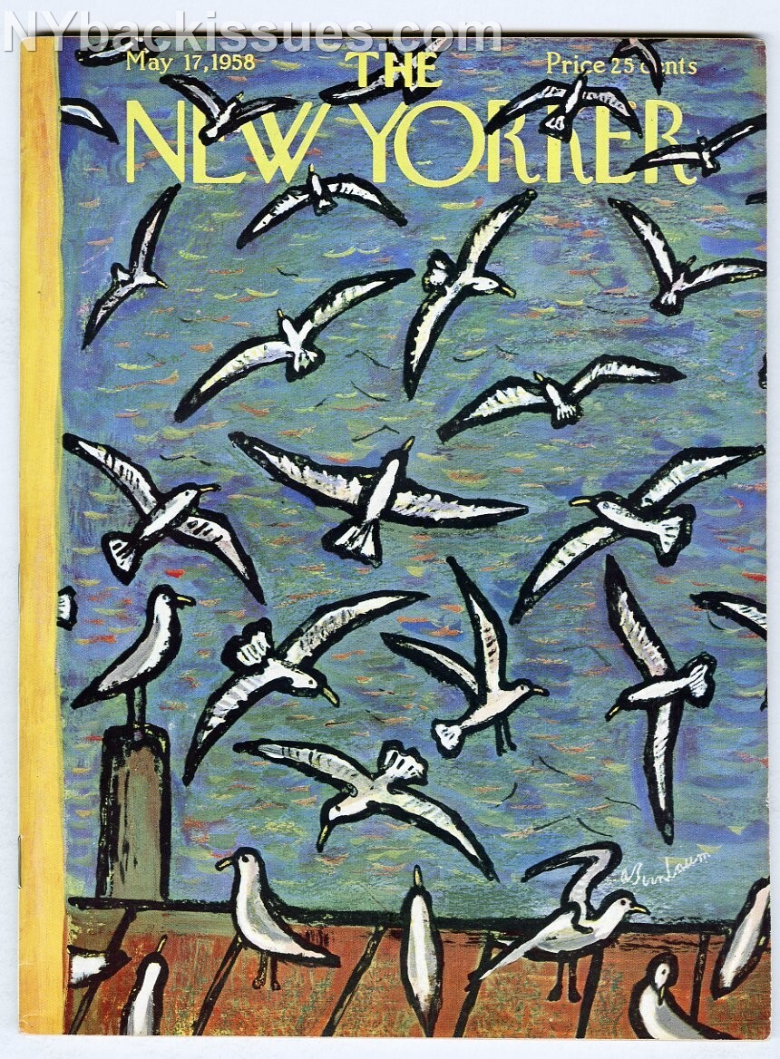 New Yorker magazine May 17 1958 Arturo Vivante Penelope Mortimer Addams VFNM