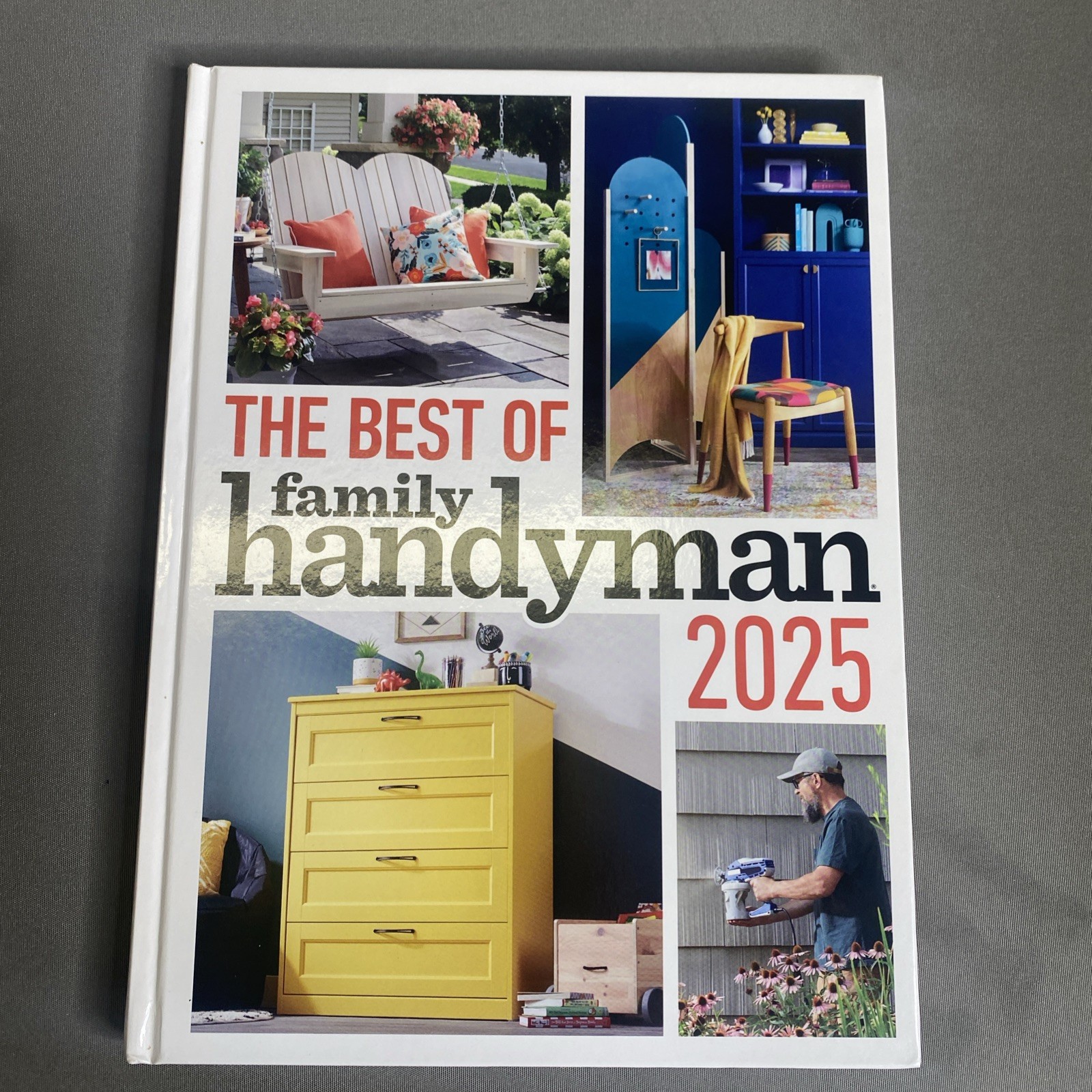 The Best of Family Handyman 2025, DIY Home Improvement Guide Book, Hardcover