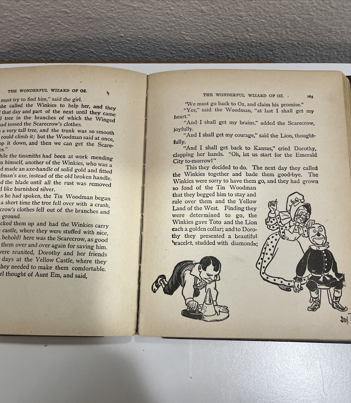 The New Wizard of Oz by Baum 1903 ed.