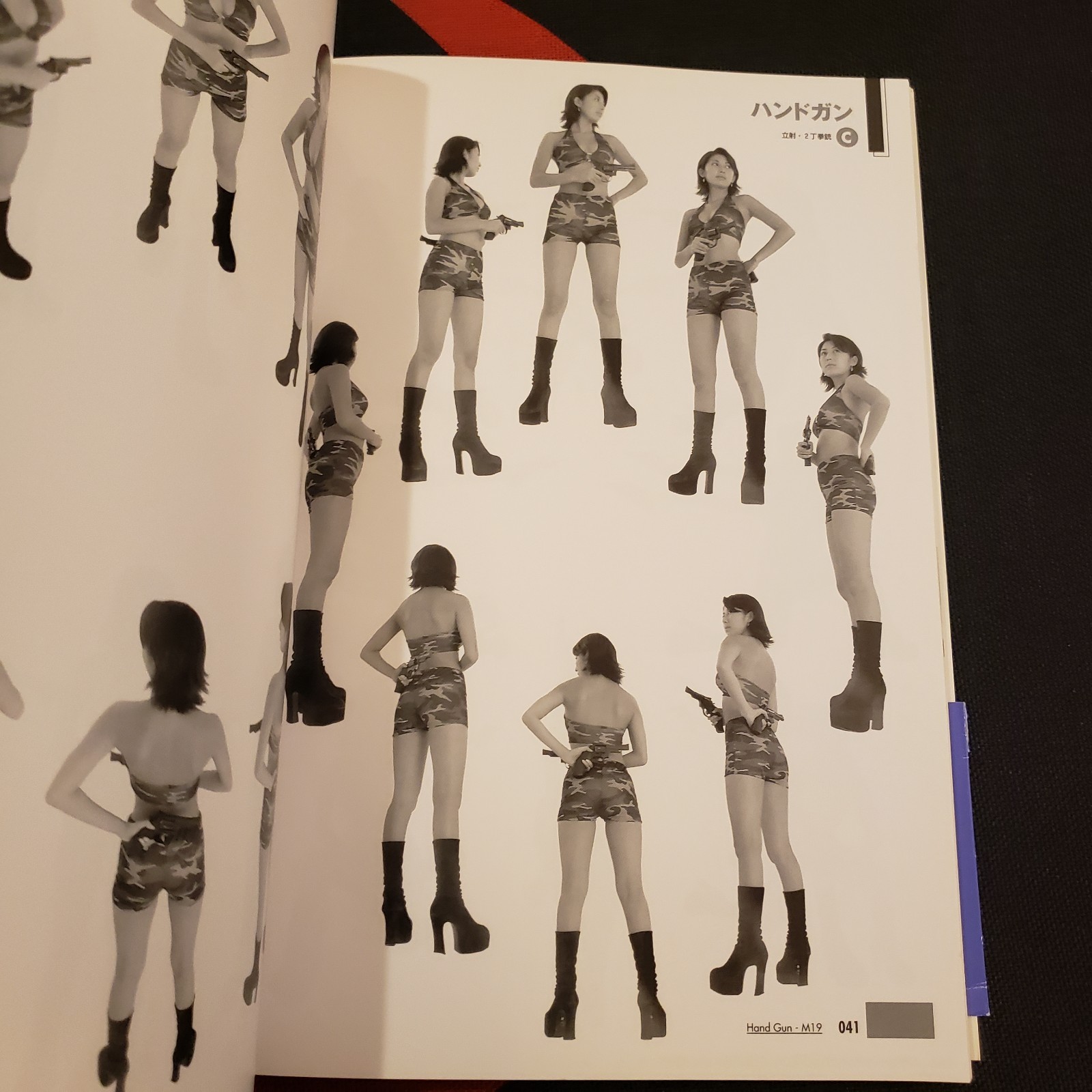 Combat Action Pose Collection 1 “Battle Suit” Draw Manga Anime Art Book Japan