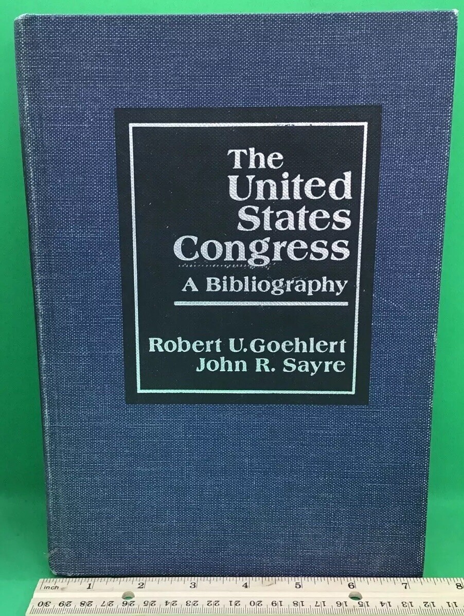 The United States Congress A Bibliography University Of Michigan Library Tag