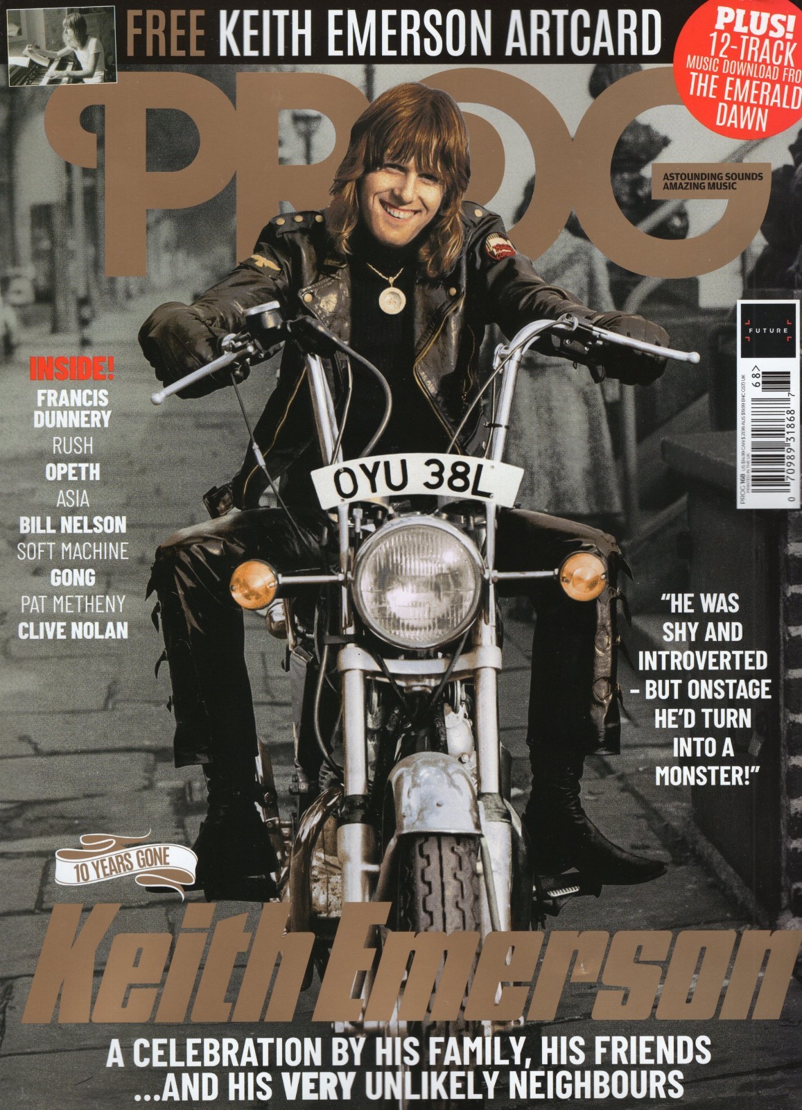 Prog Magazine Issue 168 (March 2026) Keith Emerson