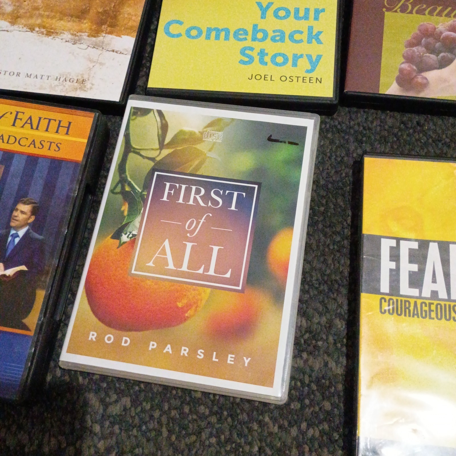 Huge Lot 60+ Religious Christian Teaching CD DVD Sets Sermons Lessons – $1 EACH!