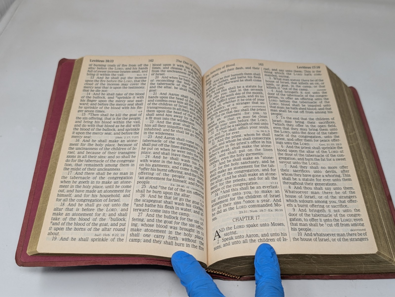 Holy Bible King James Version Nelson 1990 Regency Giant Print Red 881CBG KJV