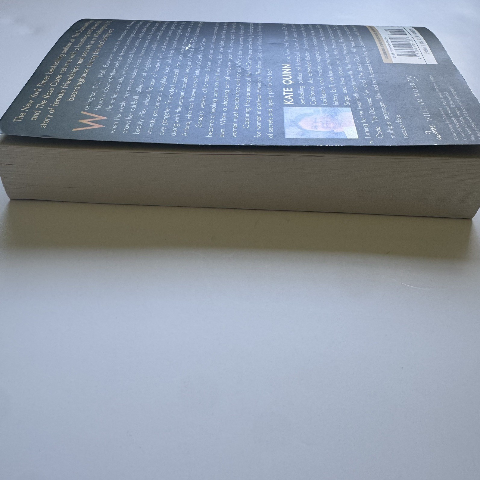 THE BRIAR CLUB by Kate Quinn, Paperback, Historical Fiction Mystery Set in 1950s