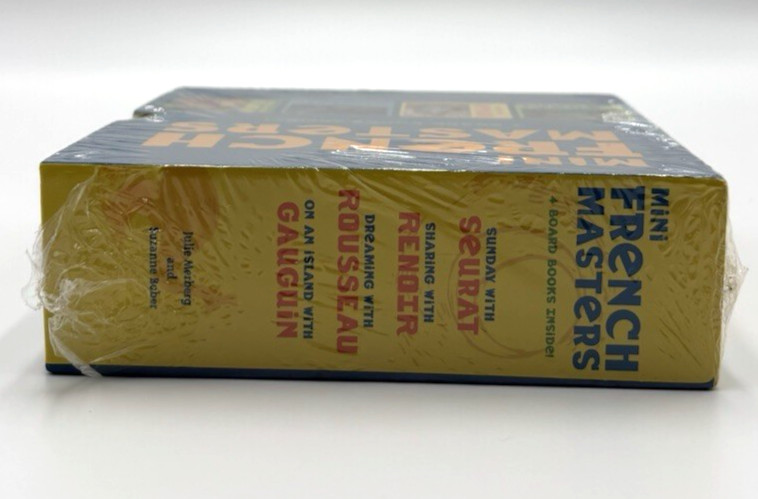 Mini French Masters 4 Board Books Art History Childrens Merberg Bober New