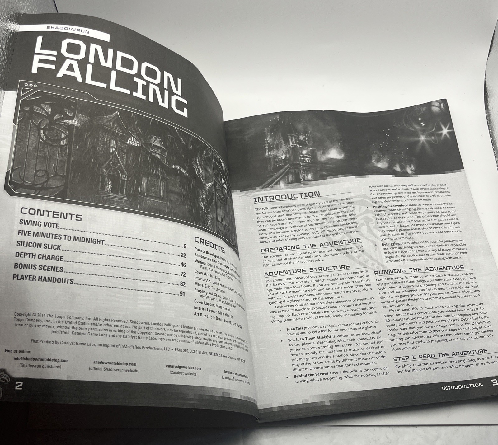 Shadowrun London Falling – Missions Compilation Book Shadow Run