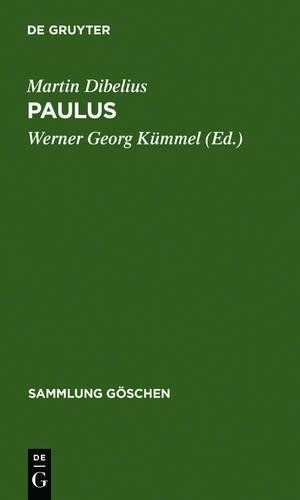 Martin Dibelius Paulus (Hardback) Sammlung Göschen