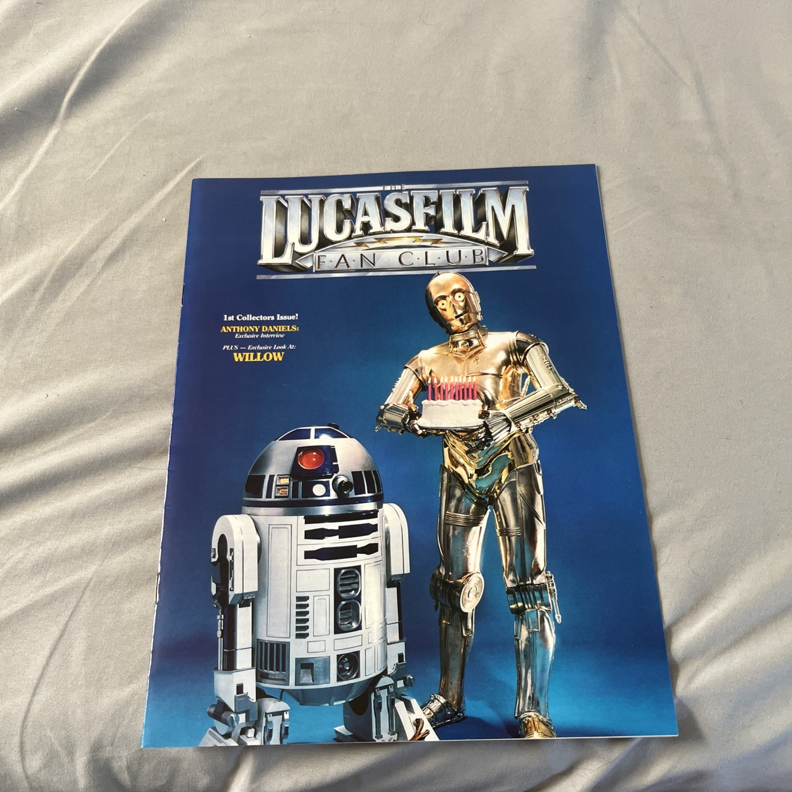 The LucasFilm Fan Club Official Magazine 1st Collectors issue. Fall 1987