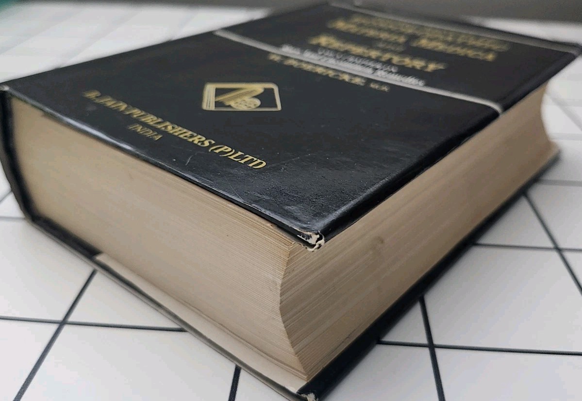 Pocket Manual of Homoeopathic Materia Medica and Repertory, W Boericke, MD. 1996