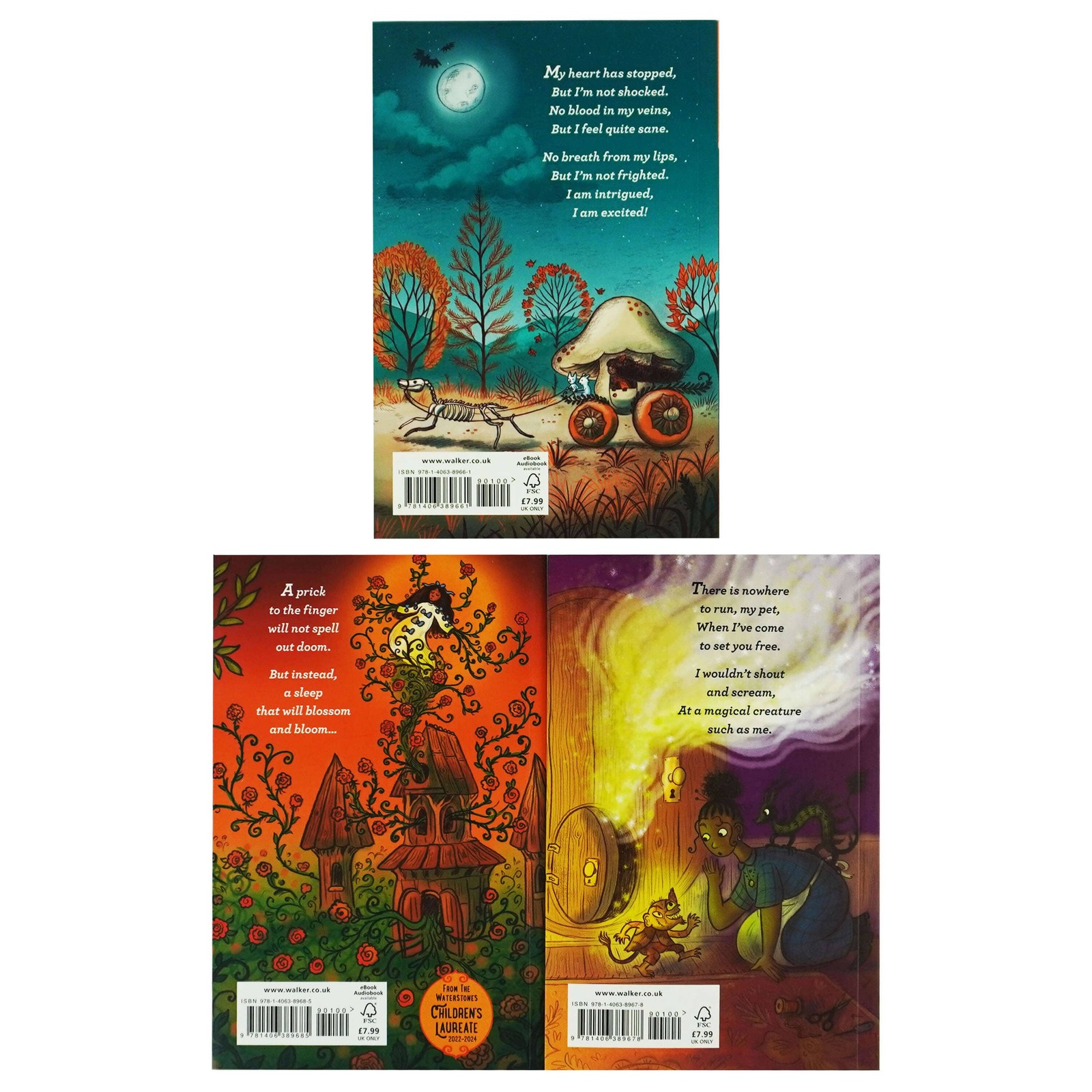 Fairy Tales Gone Bad Series 3 Books Paperback – Ages 9-12 – By Joseph Coelho