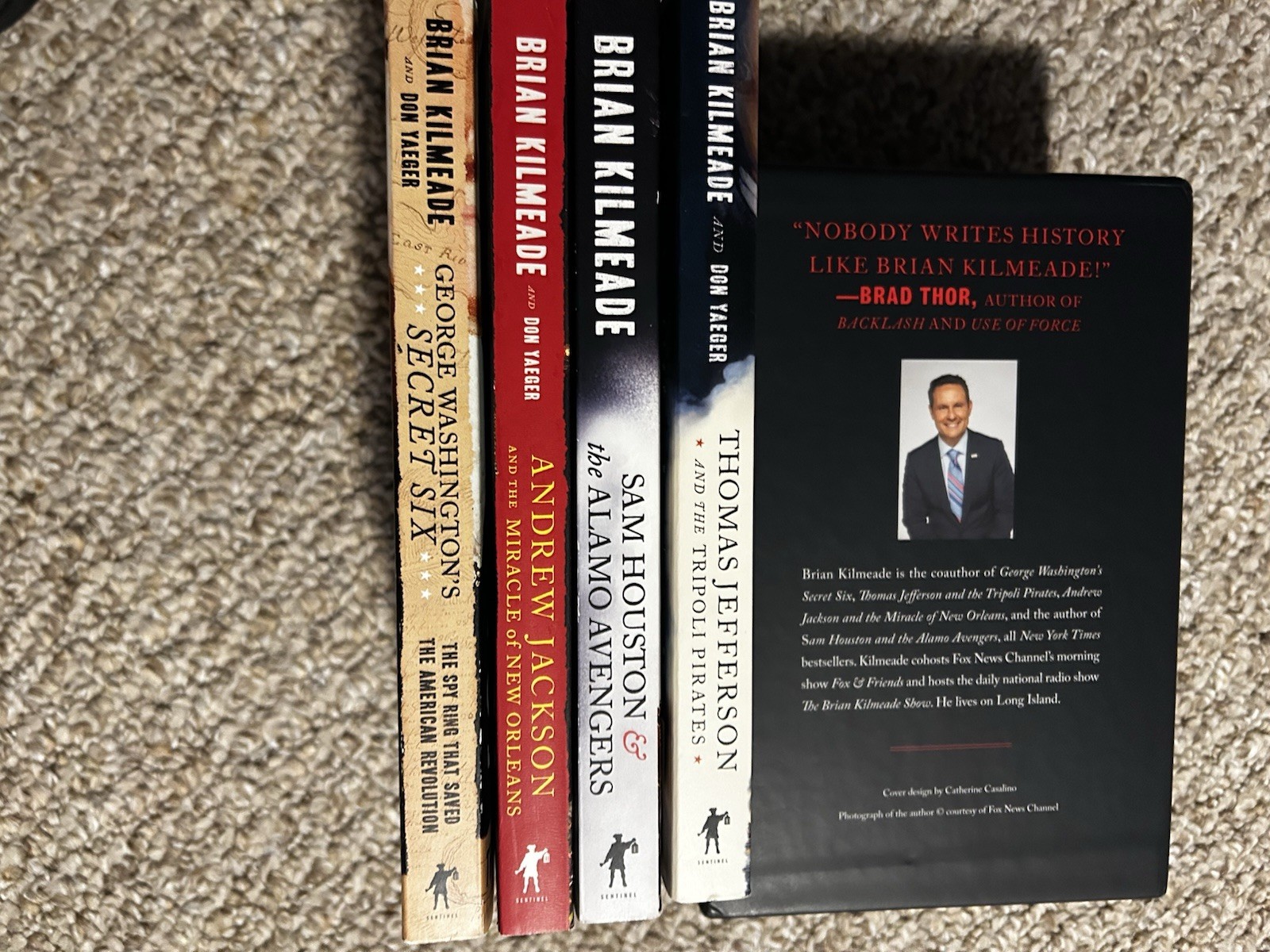 America’s Heroes and History: A Brian Kilmeade Collection by Brian Kilmeade (Eng