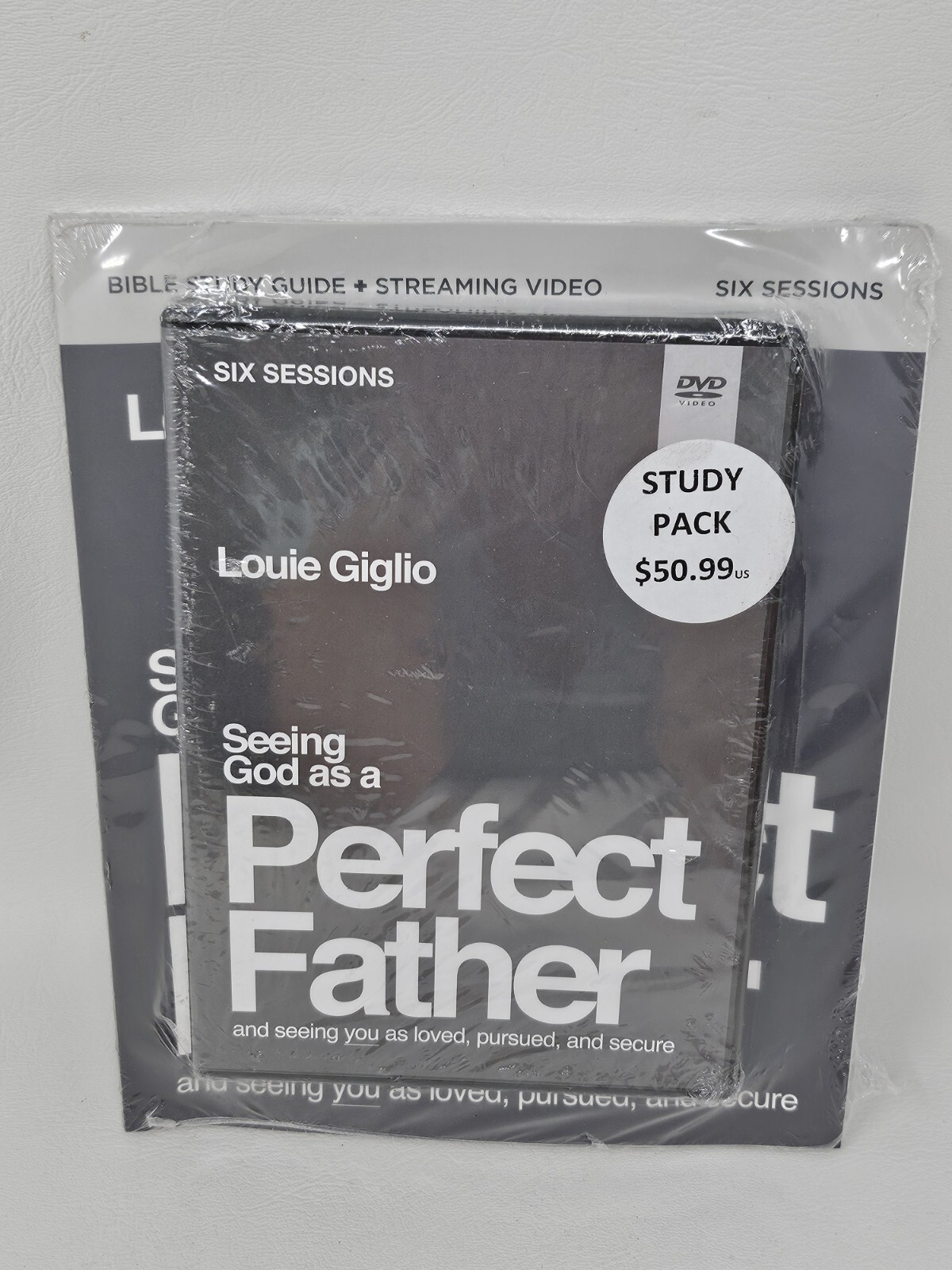 Louie Giglio Seeing God as a Perfect Father Study Guide *New/Seal Torn*