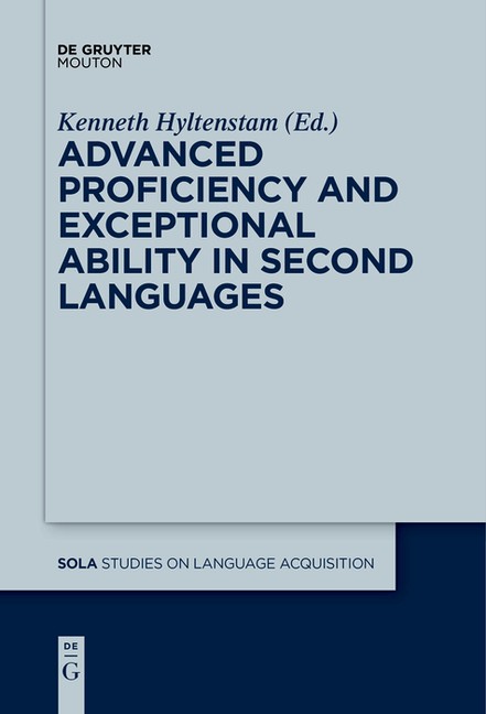 Advanced Proficiency And Exceptional Ability In Second Languages