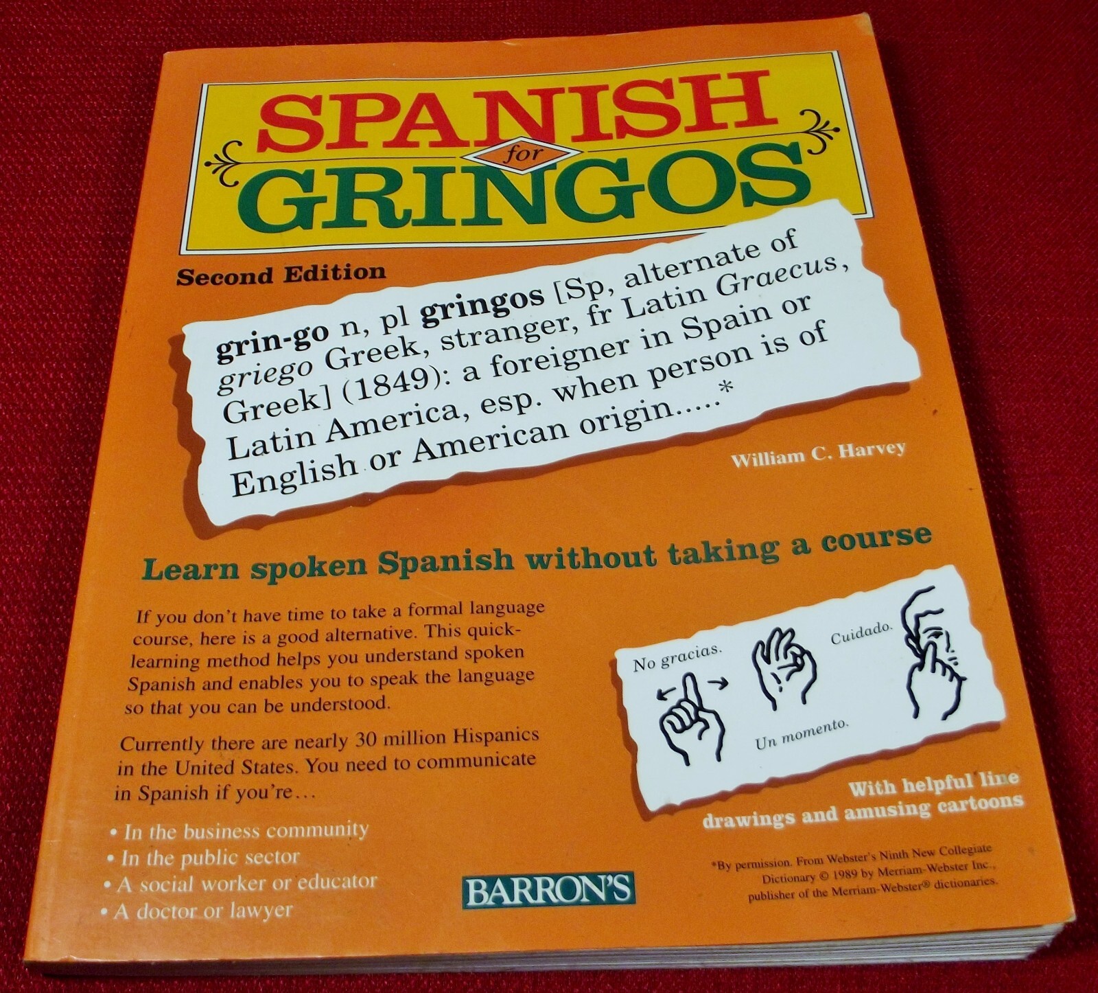 Spanish for Gringos : Shortcuts, Tips, and Secrets to Successful Learning 2nd Ed