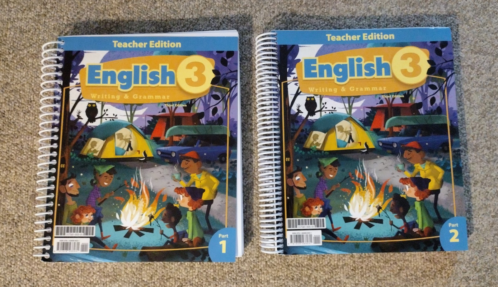 BJU English 3 Teacher’s Edition Parts 1 & 2