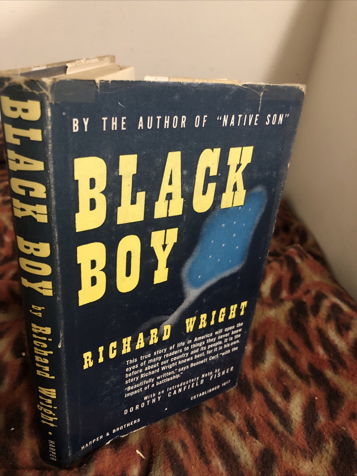 1945 Black Boy Wright First Edition Liberty Racism Autobiography Civil Rights